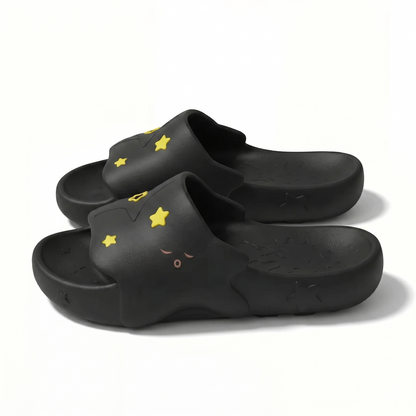 Sleepy Star Face Platform Slides
