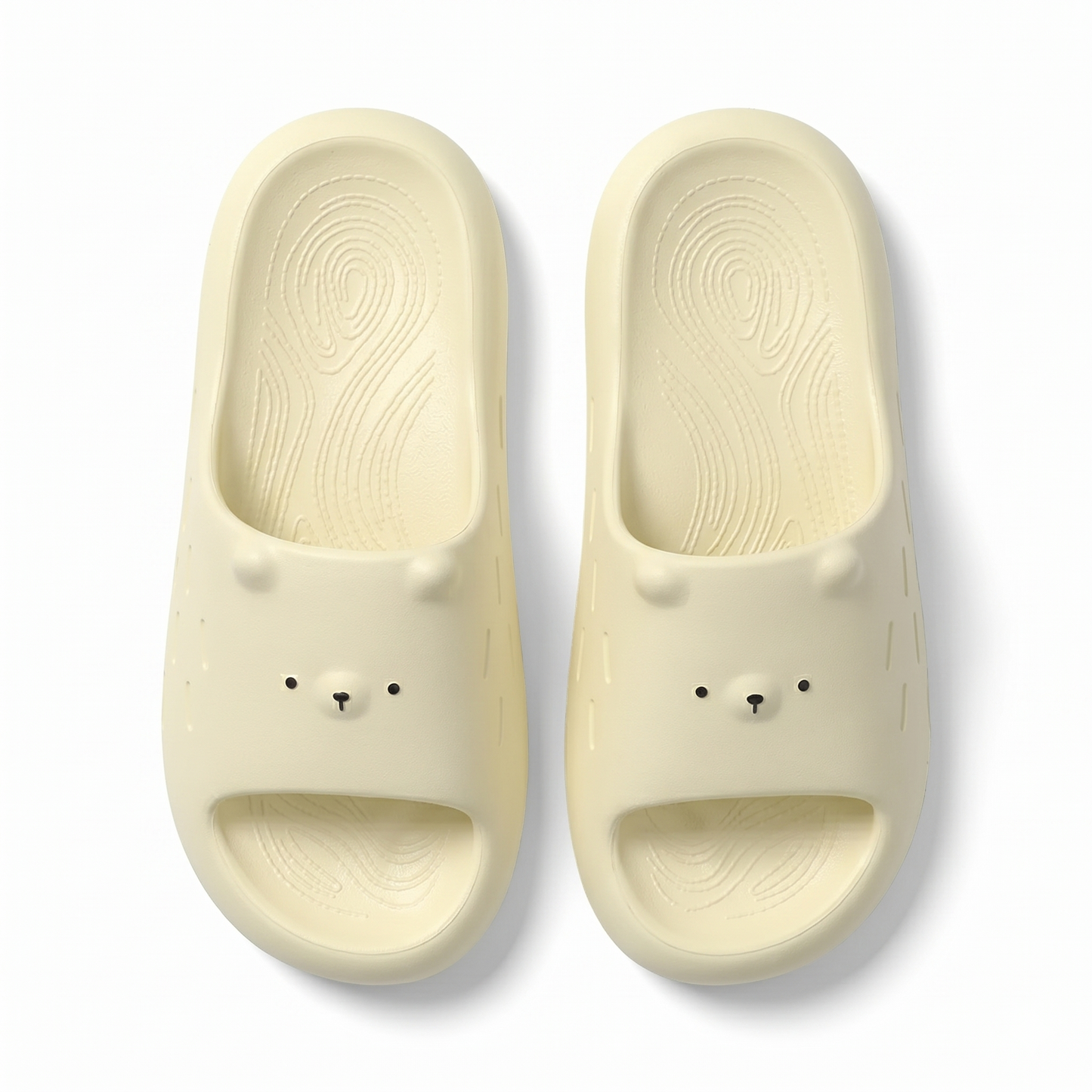 Chunky Bear Face Cloud Slides