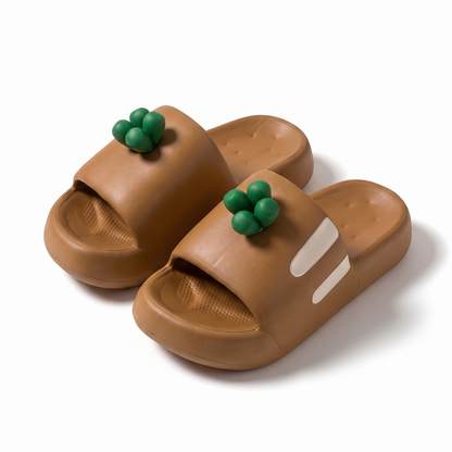 Whimsical Garden Carrot EVA Slides