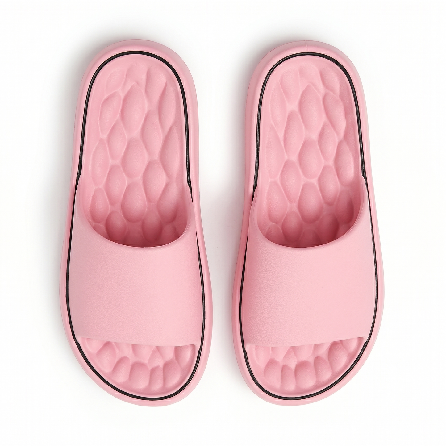 Bamboo couple household soft soled slippers