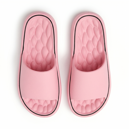 Bamboo couple household soft soled slippers