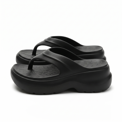 Chunky Cloud Sole Vacation Flip Flops