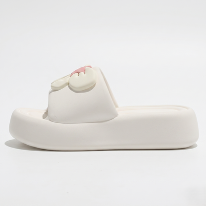 Comfortable summer bow women's slippers