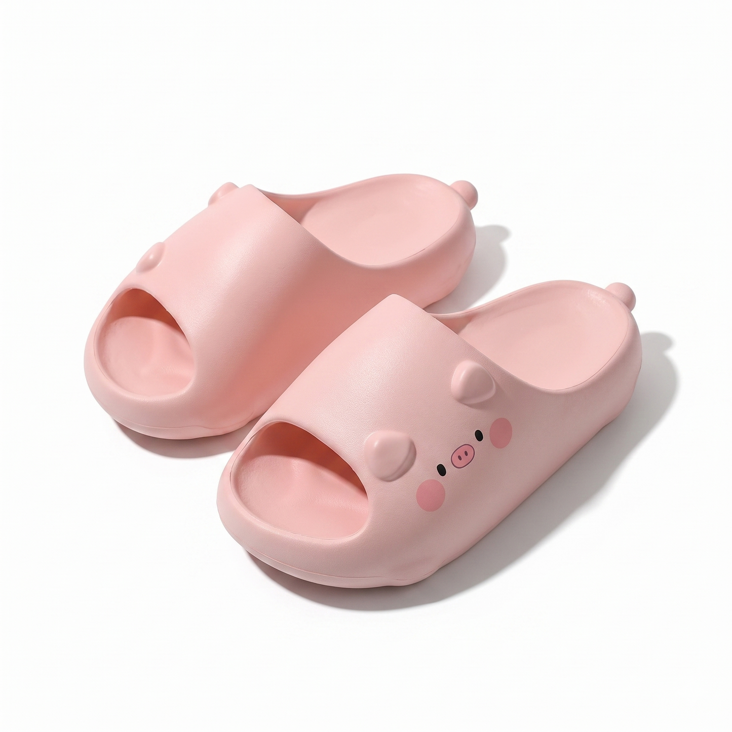 Quirky Cat Face Chunky Slides