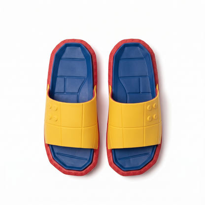 Chunky Building Block Platform Slides