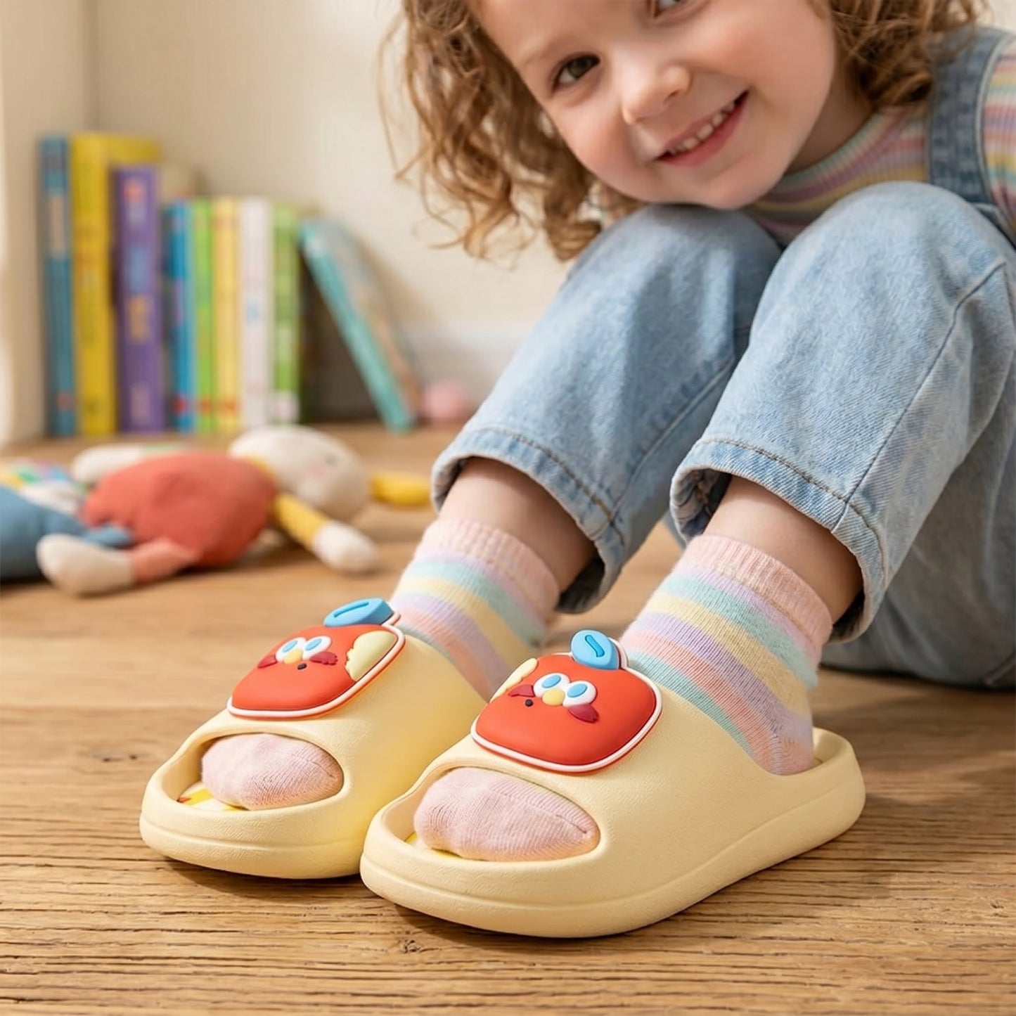 Playful Fruit Soft Kids Slides