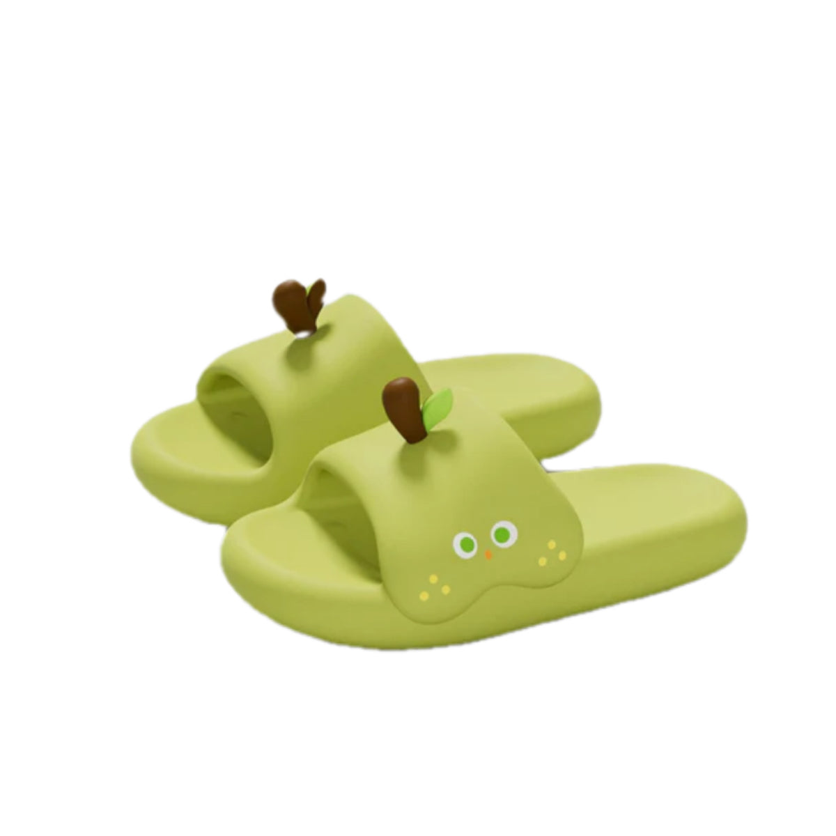 Whimsical Cartoon Fruit Platform Slides