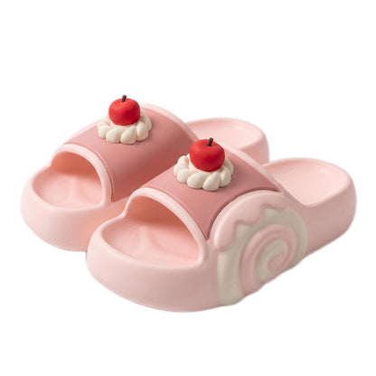 Sweet Swiss Roll Cake Slides