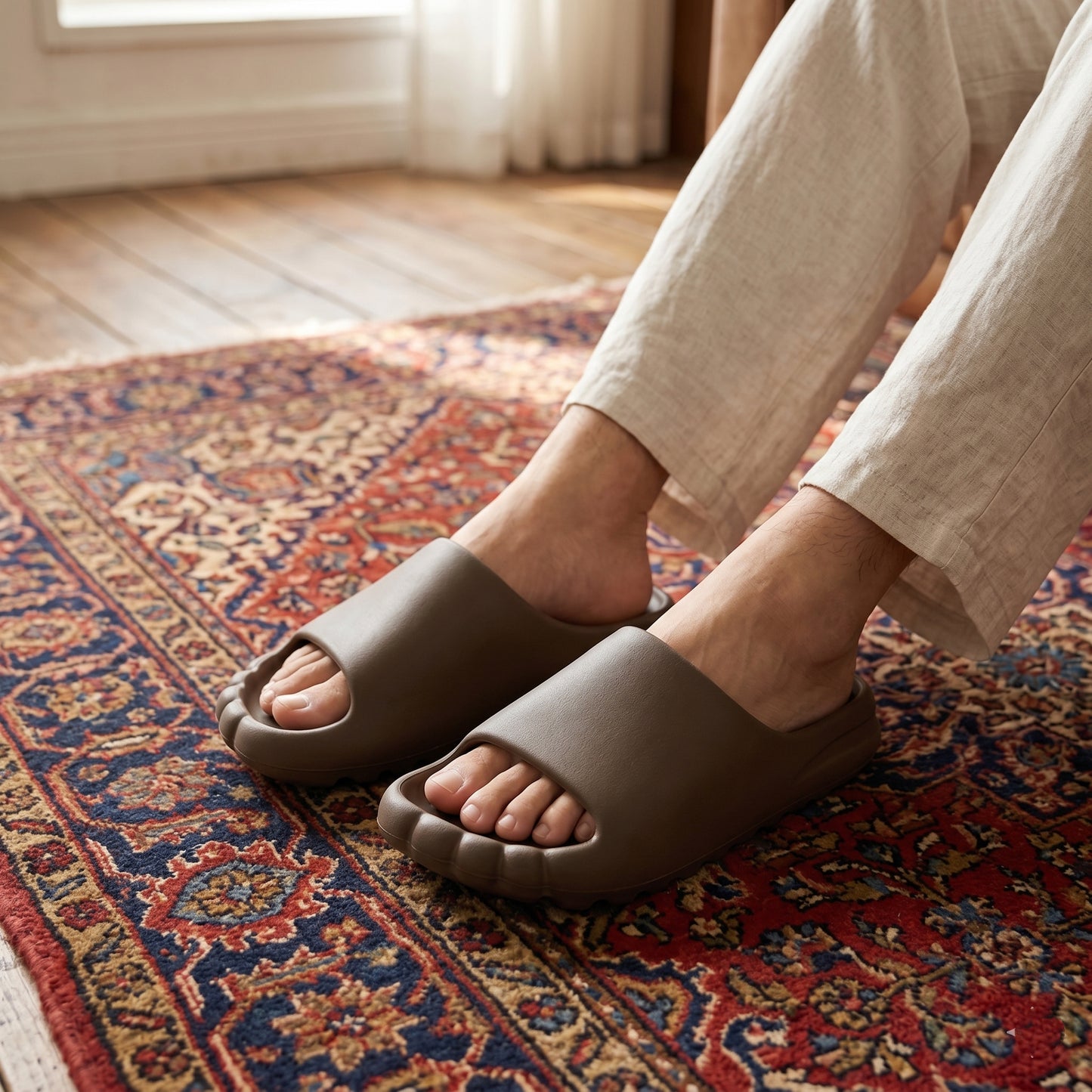 Funny Giant Barefoot Shape Slides