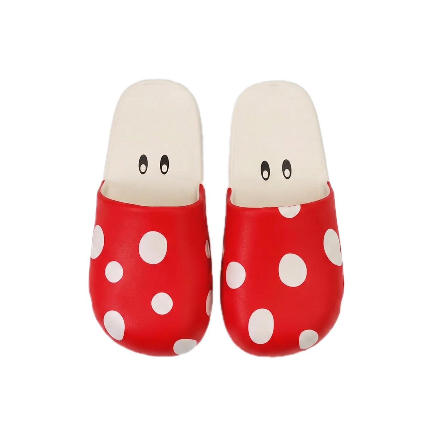 Mushroom Dots Closed-Toe Clogs