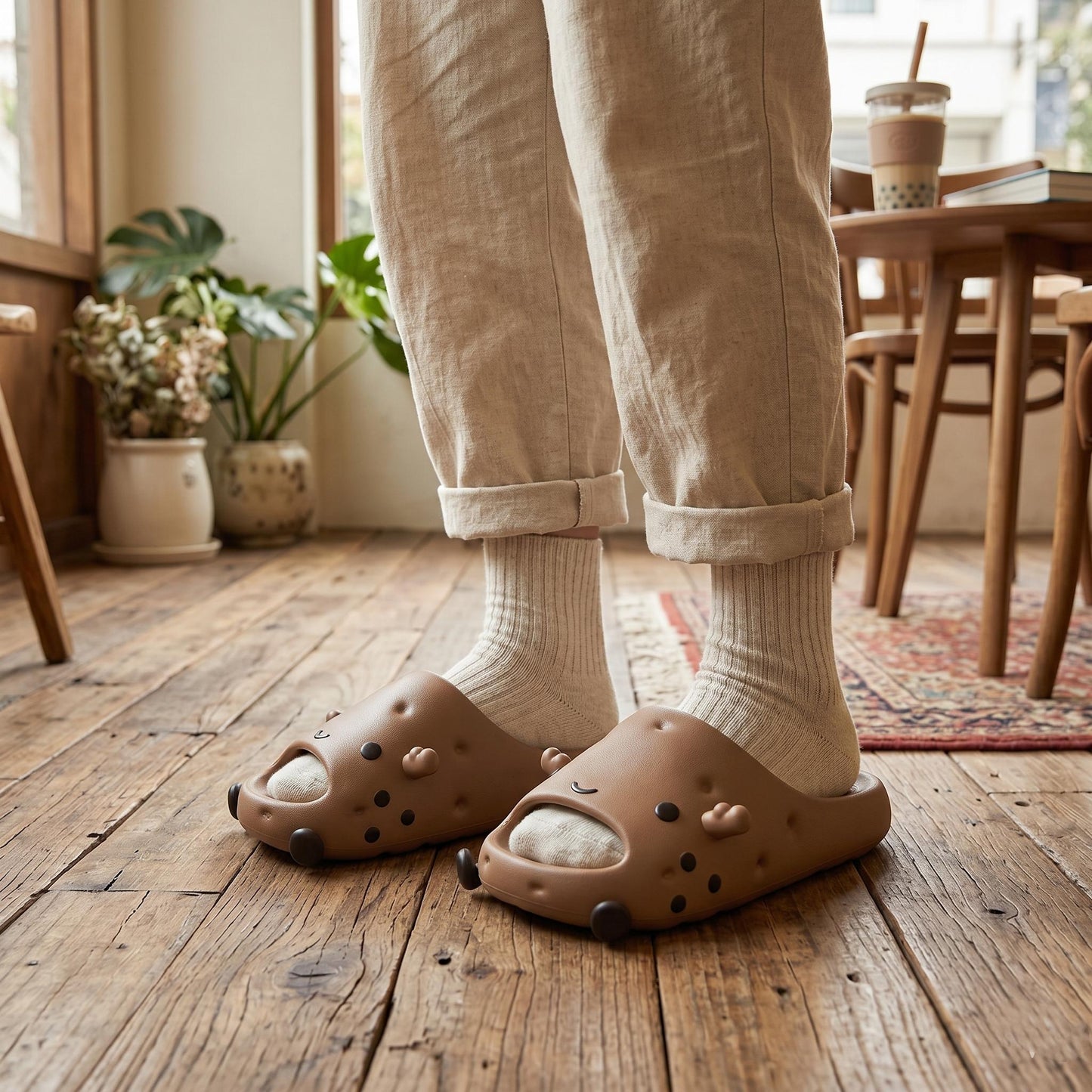 Wacky-Shaped Slippers