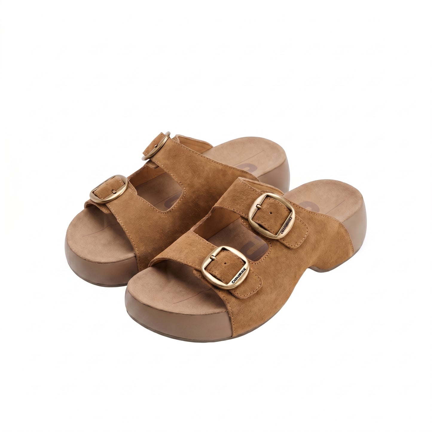 Women's Platform Cork Footbed Sandals