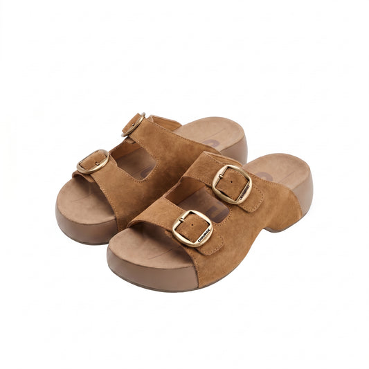 Women's Platform Cork Footbed Sandals