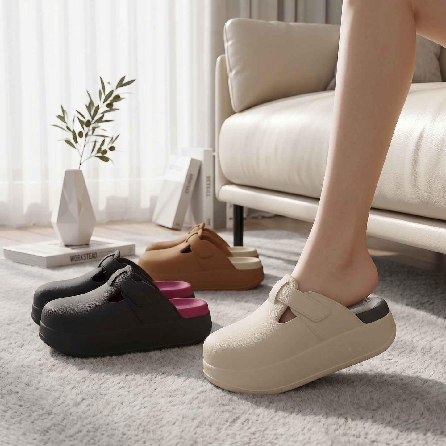 5cm Platform EVA Clogs