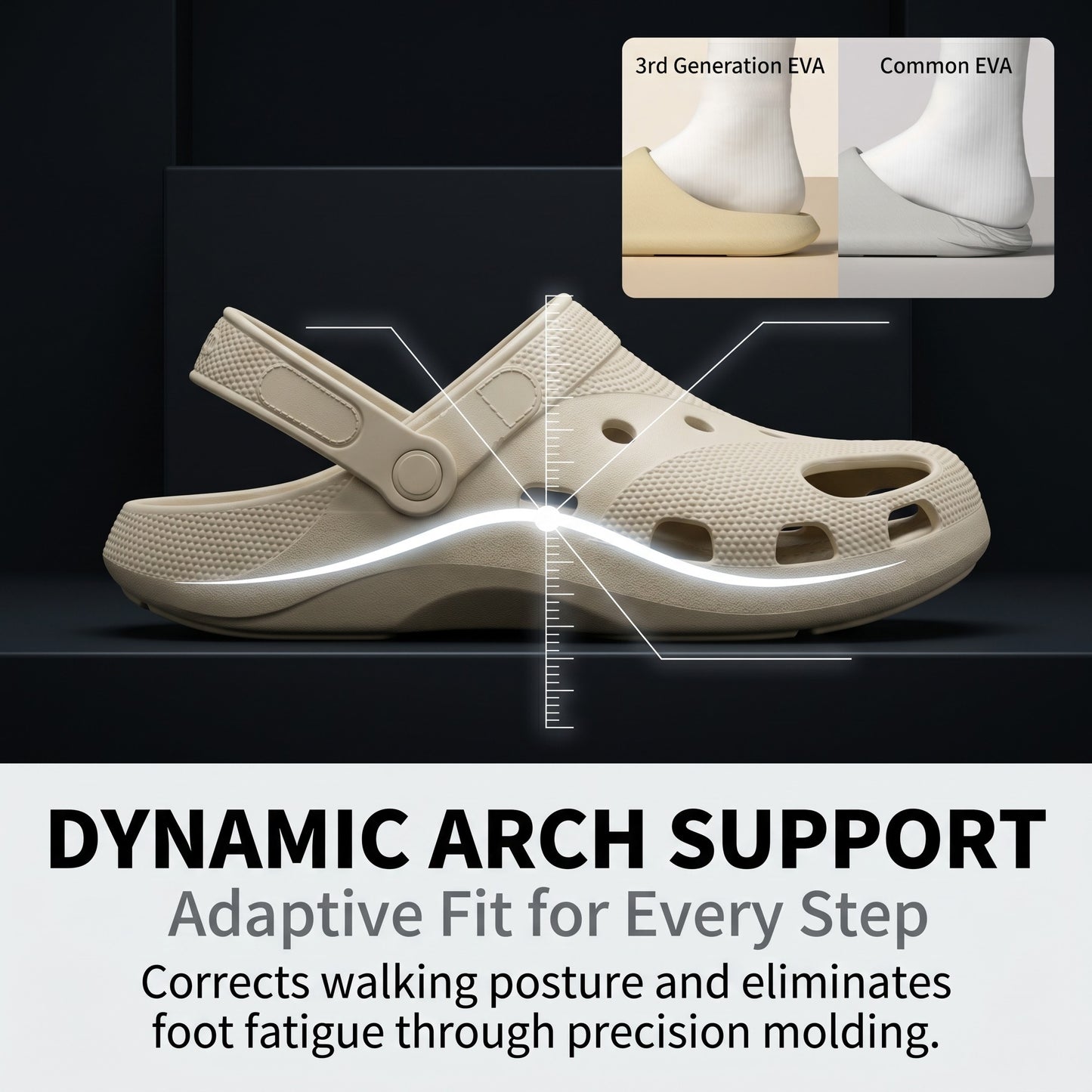 SLIDESONLY 3rd Gen EVA Convertible Clogs