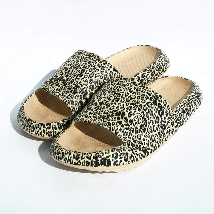 Trend Thick Sole Home Women Slippers 4.5cm Heel Ladies Platform Flat Shoes Non-slip EVA Living Room Indoor Slides Women Slippers